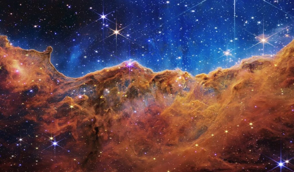 Cosmic Cliffs - James Webb Telescope