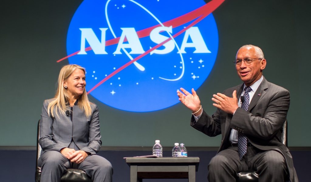 MIT Professor Dava Newman At NASA HQ Town Hall Meeting