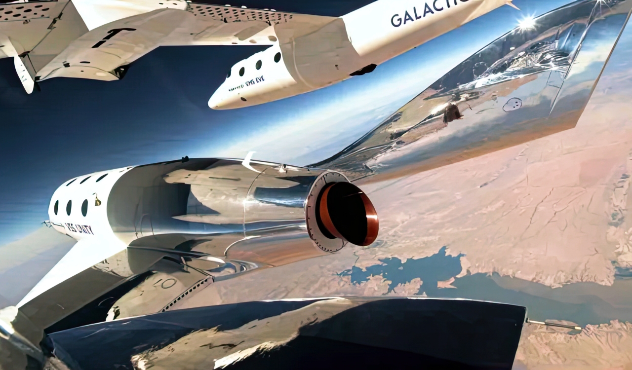 Virgin Galactic VMS Eve and Unity